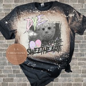 Jason Dye for me sweetheart Easter - Bleached Tee
